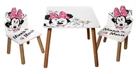 DISNEY MINNIE MOUSE MICKEY MINI STOLNÉ STOLOVÉ STOLIČKY