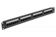 ALANTEC Patch panel RACK 19'' UTP kat.5e 24p 1U