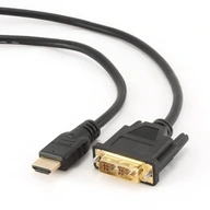 HDMI-DVI kábel (18+1) Gembird CC-HDMI-DVI-15 4,5m