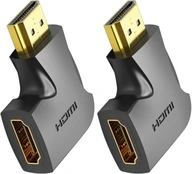 Uhlový adaptér HDMI Vention 4K 60Hz 90 stupňov 2 ks