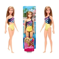 Plážová bábika Mattel Barbie Tmavo blond GHW41