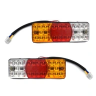 1PC 12V LED vodotesné zadné svetlo na motocykle