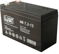 Batéria MWS 7,2Ah/12V Alarm, UPS, CCTV