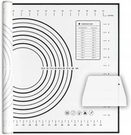 MATA SILIKONOWA Z MIARAMI STOLNICA DUŻA 60X40