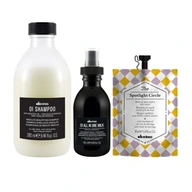 DAVINES OI OIL SHAMPOO 280 + LOTION 135 + MASKA