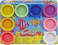 PLAY DOH CASTRY SÚPRAVA 8 TRUBEK DÚHOVÝCH FARIEB