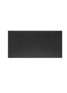 Čierny čalúnený panel 60x30cm Stegu