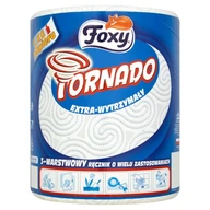 Papierová utierka FOXY Tornado biela 3 vrstvy x2