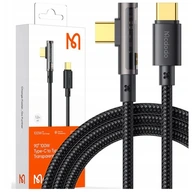 MCDODO UHLOVÝ KÁBEL USB-C RÝCHLO NABÍJANIE PRE MACBOOK USB TYP C 5A 100W 1M