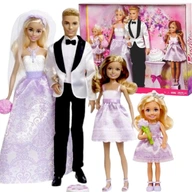 SVADOBNÝ SET BARBIE NEVESTA A BÁBIKA KEN