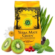 Yerba Mate Green KIWI KIWI 1kg - bylinkové a ovocné