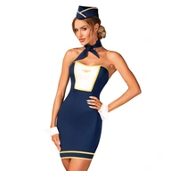 Obsessive Stewardess Uniform prevlek - XS/S