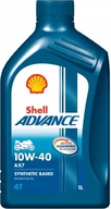 Motocyklový olej Shell Advance 4T AX7 10W-40 1L