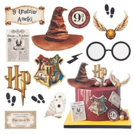 Vytlačiť Oblátková torta HARRY POTTER 12 kusov + nápis na plaketu ZDARMA