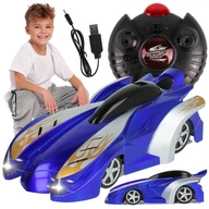 RC auto pretekár jazdiace na stene stropné auto pre deti s diaľkovým ovládaním