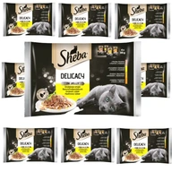 Mokré krmivo pre mačky Sheba Poultry Flavors 36x85g