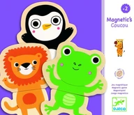 Magnetické puzzle zvieratká z džungle 24 dielikov DJECO