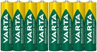 8x BATÉRIE VARTA R3 AAA 1000 mAh 1,2V