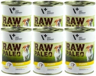 6x400g RAW PALEO Junior TURECKO Vet Expert