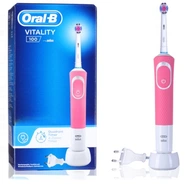 Elektrická zubná kefka Oral-B Vitality 100, ružová