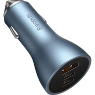 Baseus 2xUSB-C, USB-A 65W QC nabíjačka do auta