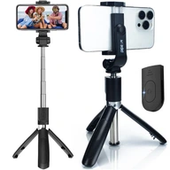 Selfie tyč TRIPOD BT + diaľkové ovládanie k telefónu