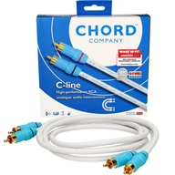 Chord C-line v2 - 2RCA 2xRCA - Nové zástrčky - 1,0m