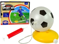 futbalový set lopta na šnúrke + pumpa