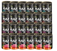 Krmivo RAFI CAT - mix 4 príchutí - 24x400g