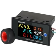 LCD AC 0-99,99A Digitálny voltmeter