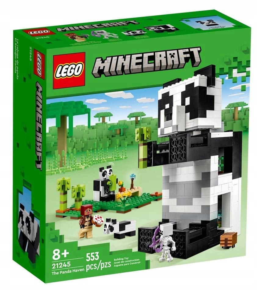 LEGO MINECRAFT 21245 PANDA RESERVE, LEGO | KúpSiTo.sk - Tovar z Poľska