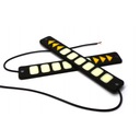 DRL denné + smerové flexibilné LED svetlá 2500lm