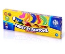 Plagátové farby ASTRA 12 farieb 10 ml