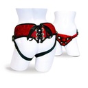 Športové plachty Red Lace Corsette Strap-On BDSM