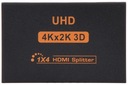 HDMI SPLITTER 1 VSTUP 4 VÝSTUPY HDMI-SP-1/4KF