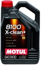 Motul 8100 X-Clean+ 5W30 5L