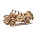 3D mechanické puzzle Jeep drevené puzzle 14+