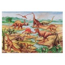 Detské hračky Podlahové puzzle Dinosaury 48 dielikov