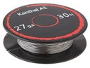 Odporový drôt KANTHAL A1, priemer 0,81mm, návin 30m