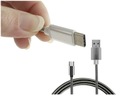 Silný opletený kovový kábel USB Type-C