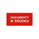 ŠTÍTKY 100x50mm DOKUMENTY VNÚTRI 1000ks