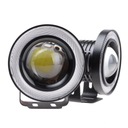 DRL COB LED denné anjelské svetlá, 7,6 cm, 76 mm