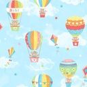 Tapeta Balloons Balloons Blue Tiny Tots G45134