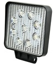 HALOGÉNOVÁ LED LAMPA 27W 12V - 24V VYSOKOZDVIŽ