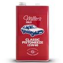 MILLERS Classic Pistoneeze 15w40 5L motorový olej pre veterány