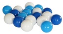 Farebné BALLS SUCHÉ BAZÉNOVÉ BALLY 80 ks, 8 cm, 3 farby