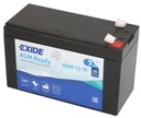 EXIDE BATÉRIA AGM12-7F 12V 7Ah 85A ŁÓDŹ