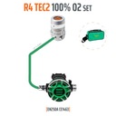 Tecline R4 TEC2 100% O2 M26x2, súprava Stage-EN250A