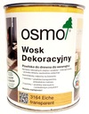 Osmo 3164 Dekoračný VOSK ​​0,125 l DUB