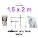 SET DRÔTENEJ SIETE NA OKENNÉ HÁČIKY MAČKY 1,5x2m